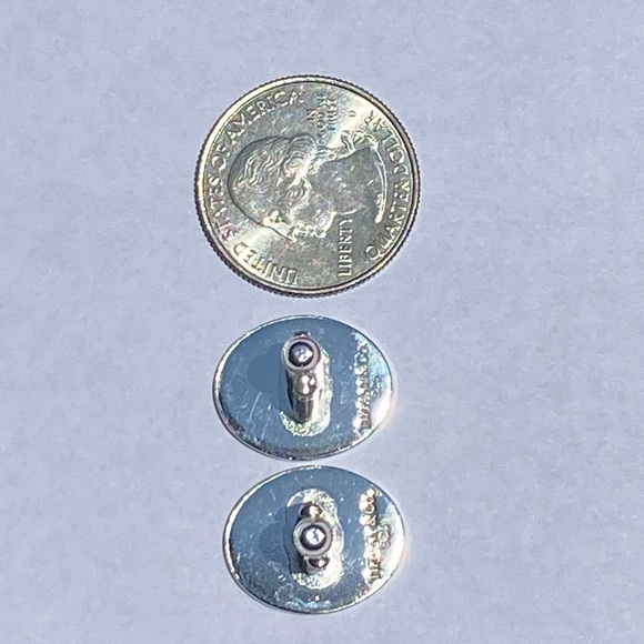 AUTH Tiffany & Co Engine-turned Oval cuff links - Picture 12 of 15